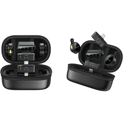 میکروفون یقه‌ای بی‌سیم سه کاره گرین‌لاین Green Lion GM-85X/GNGM85XMICBK