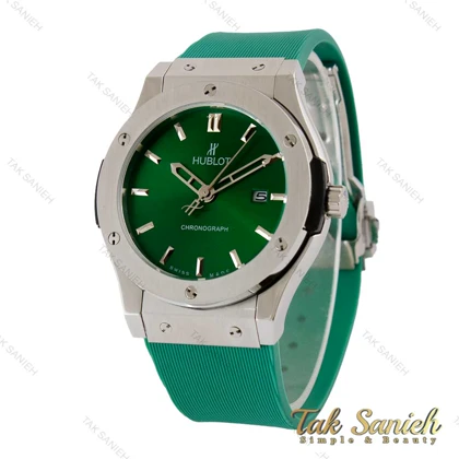 ساعت هابلوت مردانه سیلور سبز Hublot-5344-G