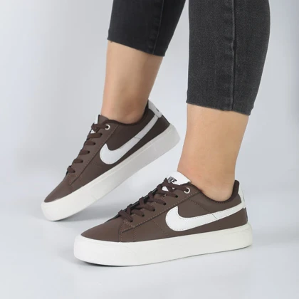 کفش و کتانی زنانه و دخترانه مدل نایک NIKE رنگ قهوه ای کد M1107