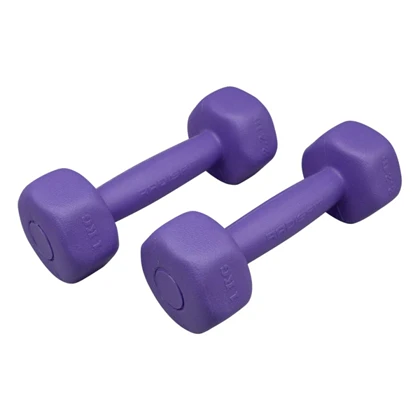 دمبل بدنسازی رادیس فیت مدل Six- Sided وزن 1 کیلو گرم بسته دو عددی