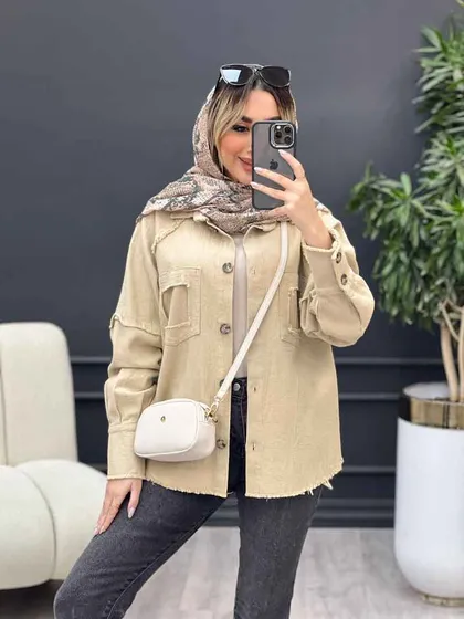 مانتو دو جیب نما