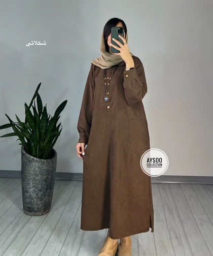 پیراهن مانتویی صنم