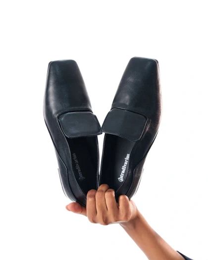 کفش کالج زنانه استرادیواریوس مدل Stradivarius Flat shoes - FBL82