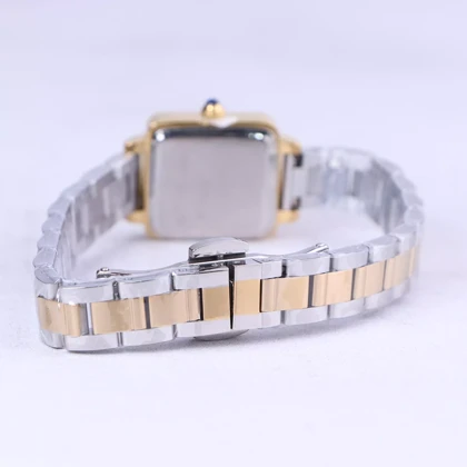 ساعت مچی اسپریت زنانه فلزی نقره ای طلایی صفحه سفید L 4113/2