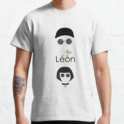 تیشرت با طرح Leon The Professional Minimalist لئون حرفه ای کد 22084