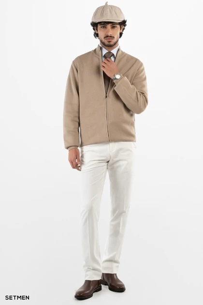 بافت مردانه تمام زیپ