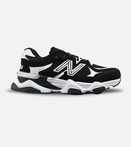 کفش کتانی مردانه و زنانه مشکی سفید NEW BALANCE 9060 مدل 2155