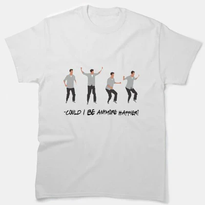 تیشرت friends طرح Chandler Bing dance