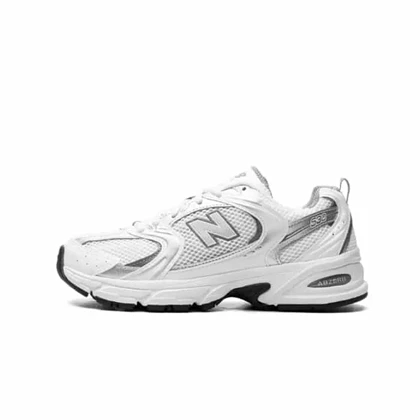 نیو بالانس 530 سفید نقره‌ای New Balance 530 White Silver