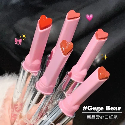 رژ لب قلبی طرح تدی Gege bear