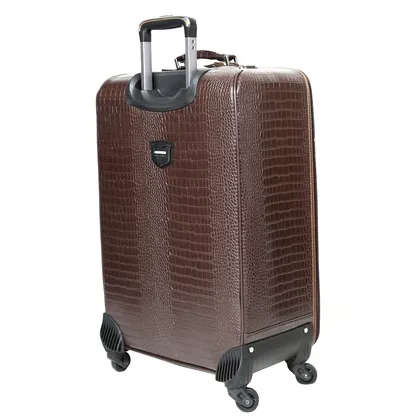 چمدان طرح چرم مدل T6012 سایز کوچک