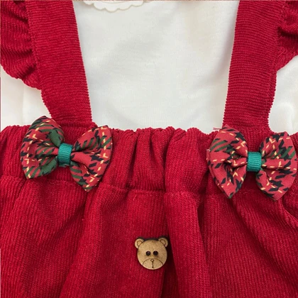 بلوز دامن بندی دخترانه یلدایی