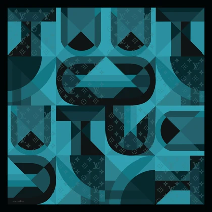 روسری نخ پنبه لوریا