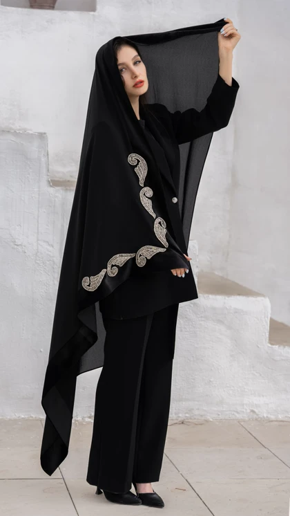 روسری جواهردوزی ترانه