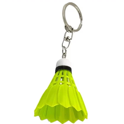جاکلیدی و آویز کیف مدل Badminton Ball طرح توپ بدمینتون سه بعدی