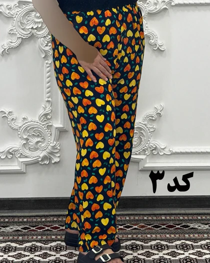 شلوار طرح دار خارجی 7068