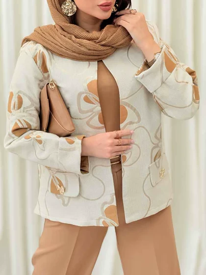 کت ژاکارد نازنین