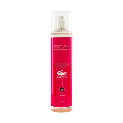 بادی اسپلش زنانه بادی کر لاگوست پینک Lacoste Pink حجم 250 میل
