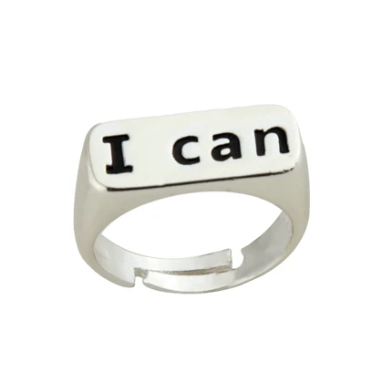 انگشتر زنانه مدل i can