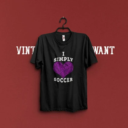تیشرت I SIMPLY LOVE SOCCER