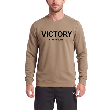 بلوز آستین بلند مردانه بیسکویتی 1991 مدل BT1909 VICTORY