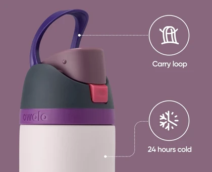 اووالا بنفش در دو حجم 24 و 32 اوز