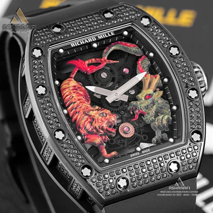 ساعت ریچارد میل نگین‌دار Richard Mille RM-51-01