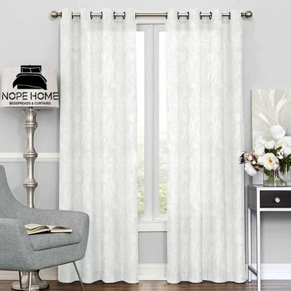 پرده آماده حریر کتان