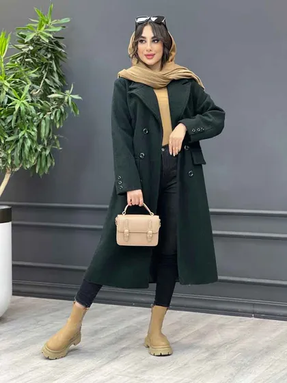 پالتو بلند شش دکمه
