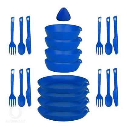 ست ظروف LIFECAMP مدل 21 تکه 4 نفره