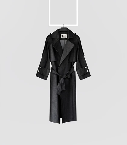 مانتو جین بلند Pinki 1328