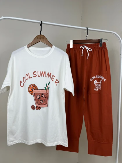 ست تیشرت شلوارک summer