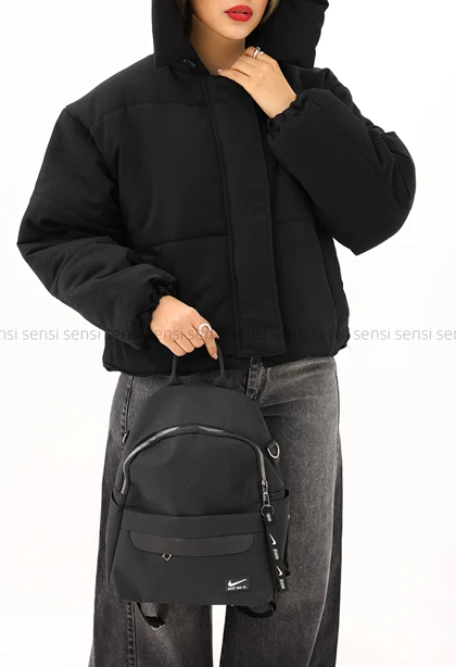 کاپشن کوتاه کتان کج راه کد1004770