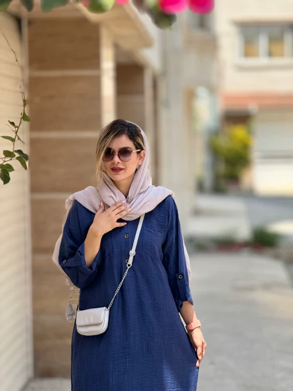 پیراهن مانتویی سوگل