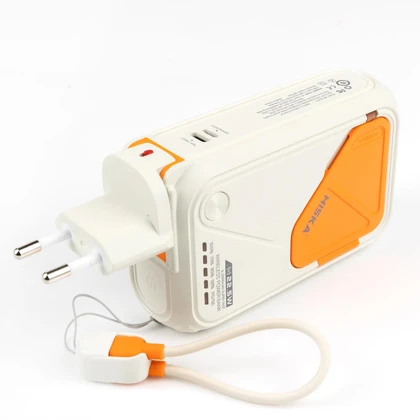 پاوربانک بی سیم هیسکا HISKA مدل HP-223PD ظرفیت 20000 میلی آمپر ساعت