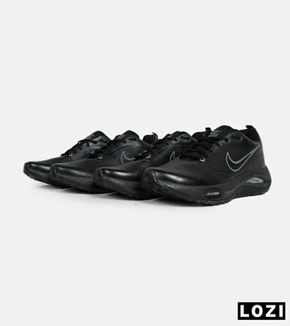 کفش کتانی بزرگ پا مشکی Nike pro running v02