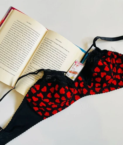 سوتین فنردار قلبی قلبی کد 105551