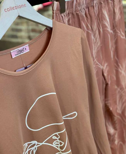 بلوز شلوار زنانه سکسن کد 40172