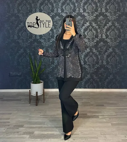 کت نگین‌دار کد : 8002