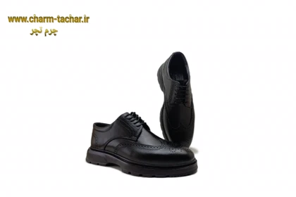 کفش لوفر طرح بروژ چرم طبیعی si122