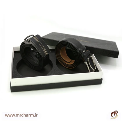 ست جفتی کمربند مردانه mrc131-08