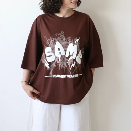 تیشرت لانگ SAME کد 6101
