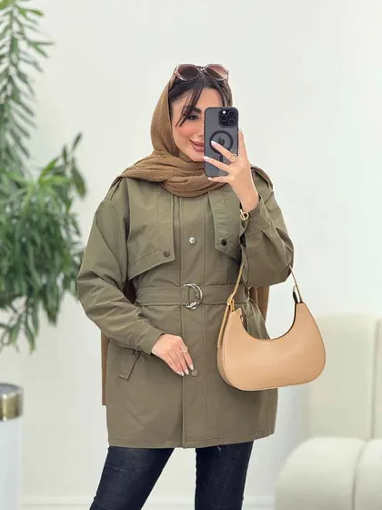 بارانی ژیله دار سپیدار