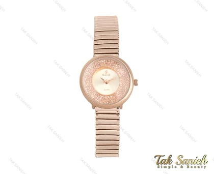 ساعت مچی داتیس زنانه رزگلد Datis-3744-L