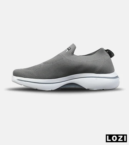 کفش کتانی طبی ورزشی خاکستری SKECHERS Archfit مدل 8808
