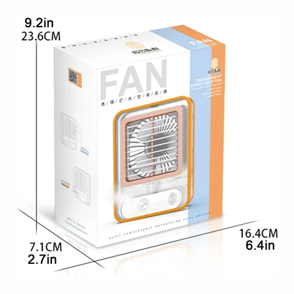 مینی پنکه شارژی رطوبت ساز مدل TSLF ویژه