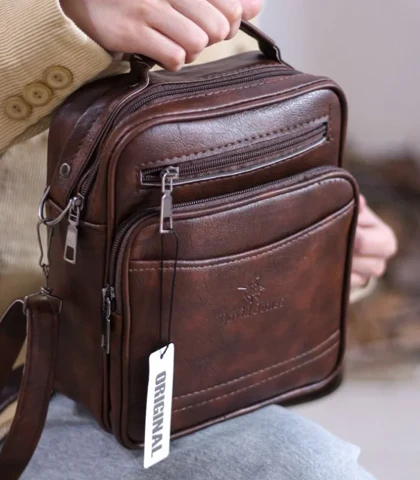 کیف دوشی چرم وارداتی 16450