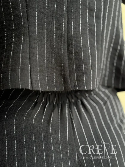 کت و شلوار شانتون راه راه