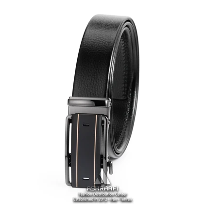 کمربند مردانه چرمی Leather Ratchet Belt BL104
