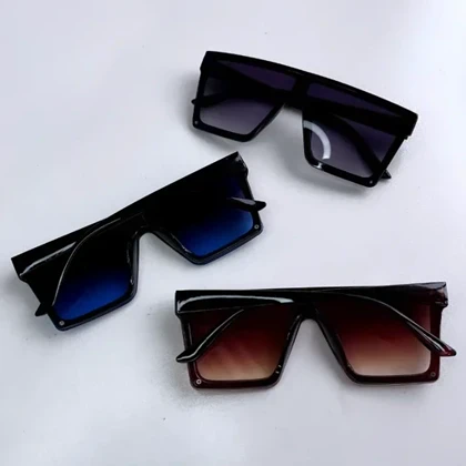 عینک آفتابی مردانه و زنانه uv400 Y.S.L با کاور و دستمال اشانتیون